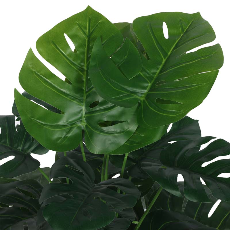 Buy Faux Lush Delisocia Monstera Plant With Pot - 2.6 Feet Artificial Plants from Vaaree