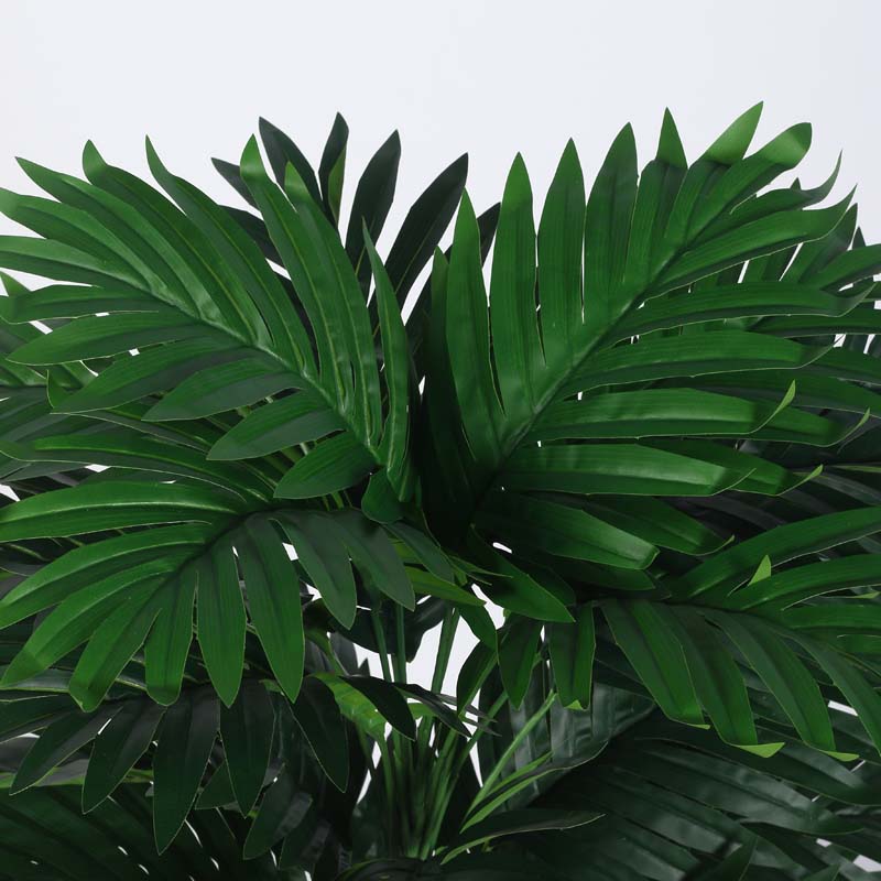 Buy Faux Lush Areca Plam Plant With Pot - 2.8 Feet Artificial Plants from Vaaree