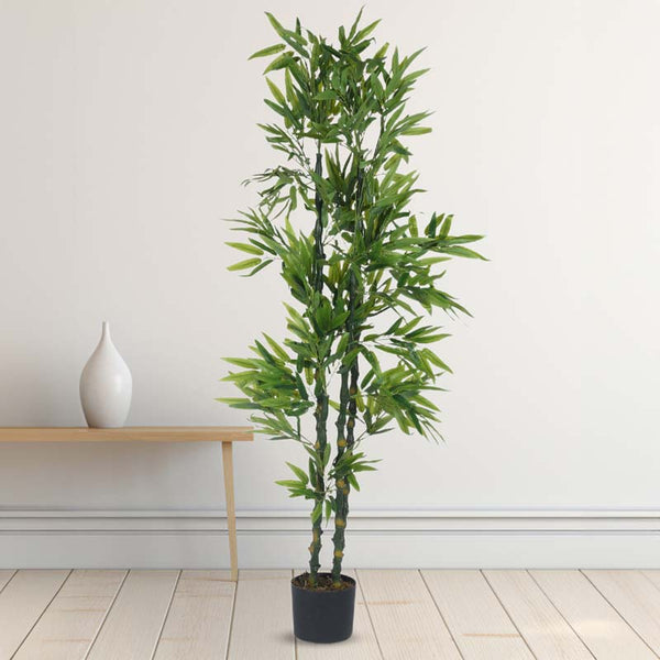 Faux Lush Bamboo Plant -5 Feet