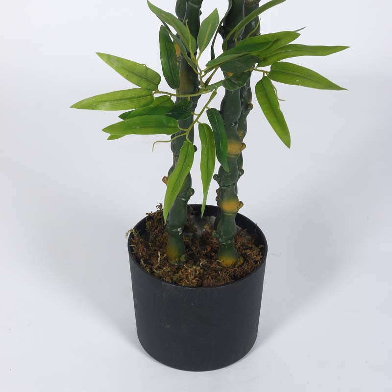 Buy Faux Lush Bamboo Plant With Pot With Pot-5 Feet Artificial Plants from Vaaree