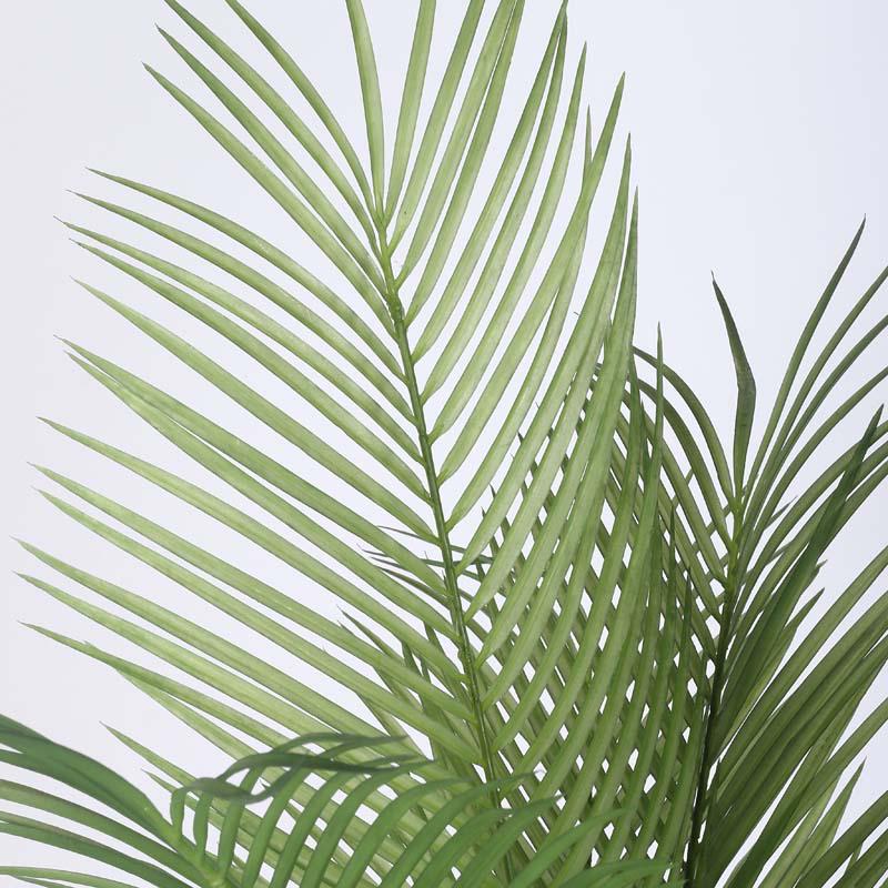 Buy Faux Lush Areca Plam Plant With Pot - 4.3 Feet Artificial Plants from Vaaree