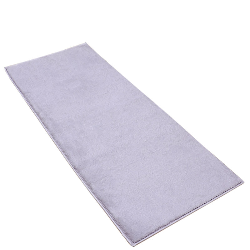 Buy Ileva Anti Skid Bedside Runner - Silver Runner Rug from Vaaree