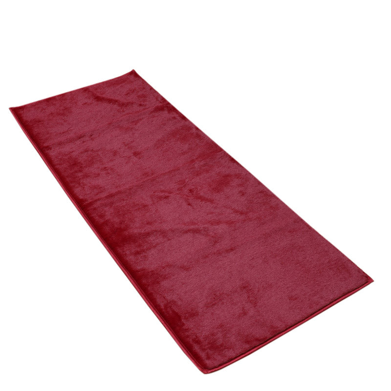 Buy Ileva Anti Skid Bedside Runner - Red Runner Rug from Vaaree