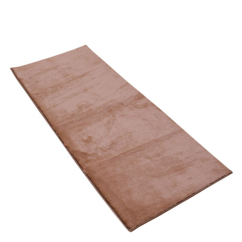 Buy Ileva Anti Skid Bedside Runner - Light Brown Runner Rug from Vaaree