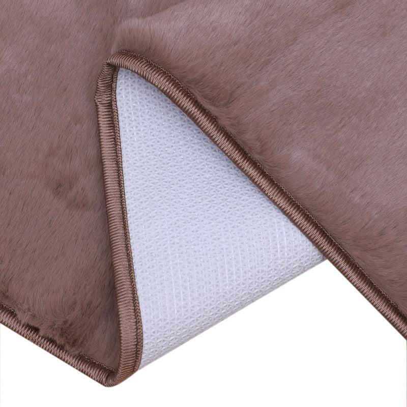 Buy Ileva Anti Skid Bedside Runner - Peanut Brown Runner Rug from Vaaree