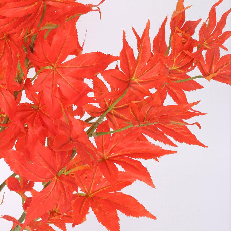 Buy Faux Realtouch Japanese Maple Tree With Pot - 2.6 Feet Artificial Plants from Vaaree