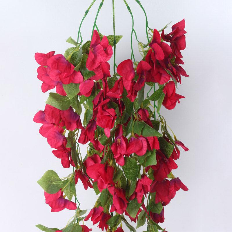 Buy Faux Realtouch Hanging Bougainvillea Flower - 2.5 Feet Artificial Plants from Vaaree