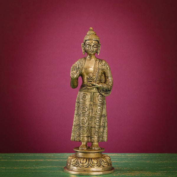 Buy Lord Buddha Standing Showpiece Idols & Sets from Vaaree