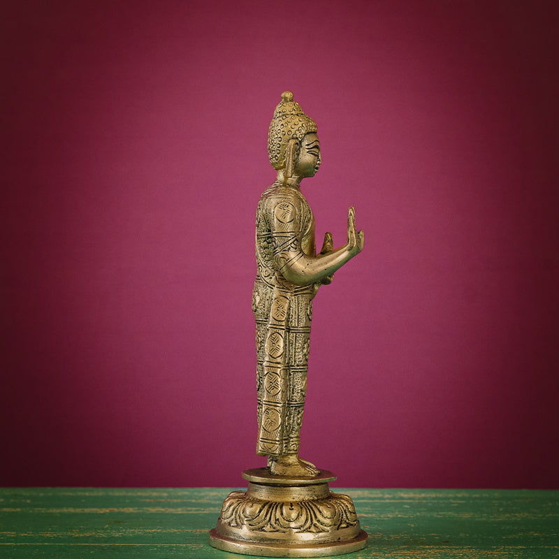 Buy Lord Buddha Standing Showpiece Idols & Sets from Vaaree