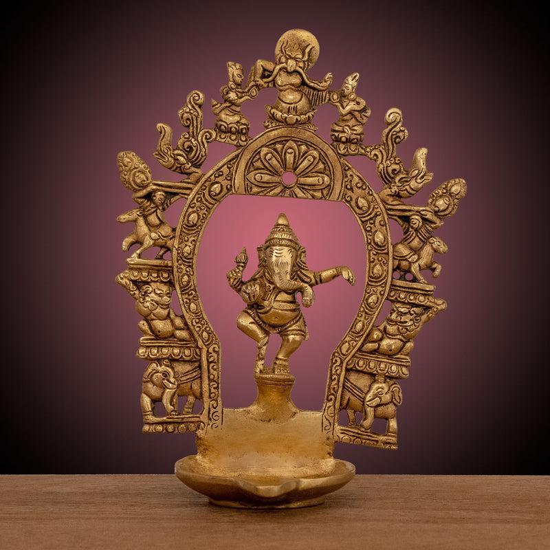 Buy Ekdanta Natya idol Diyas from Vaaree