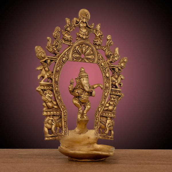 Buy Ekdanta Natya idol Diyas from Vaaree