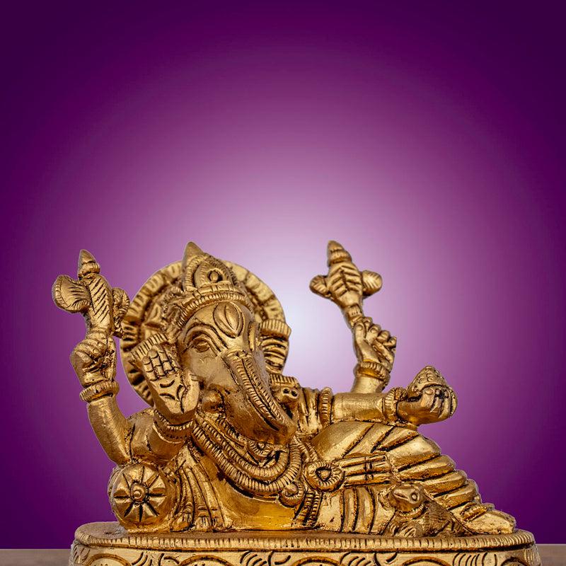 Buy Relaxing Lord Ganesh Idol Idols & Sets from Vaaree