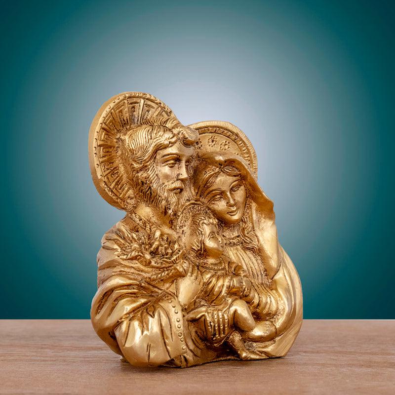 Buy Holy Joseph & Mother Mary with Baby Jesus Idol Idols & Sets from Vaaree