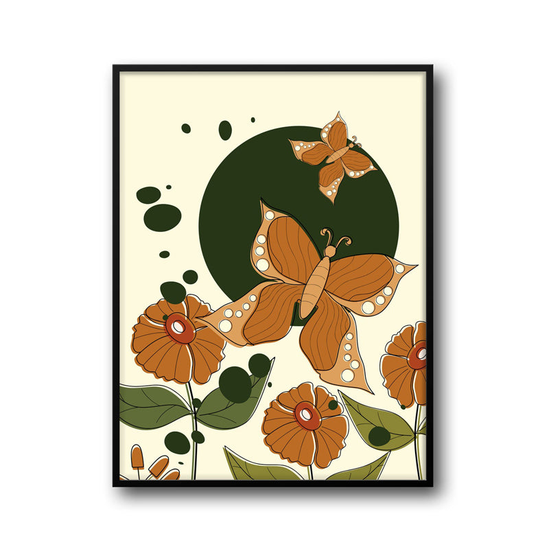 Wall Art & Paintings - Verdant Visions Wall Art - Black Frame