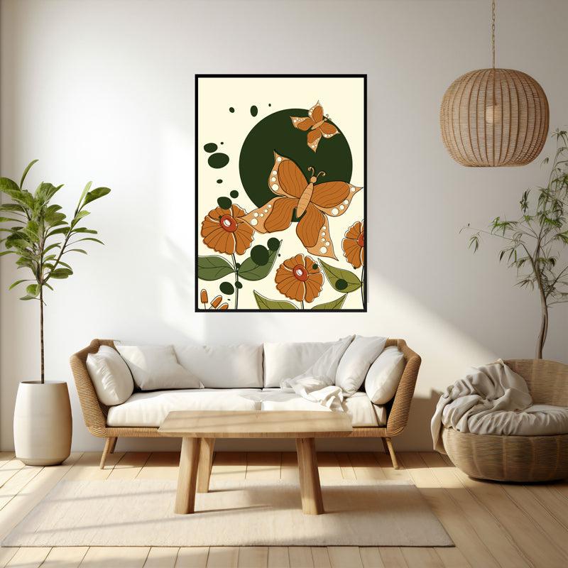 Buy Verdant Visions Wall Art - Black Frame Wall Art & Paintings from Vaaree