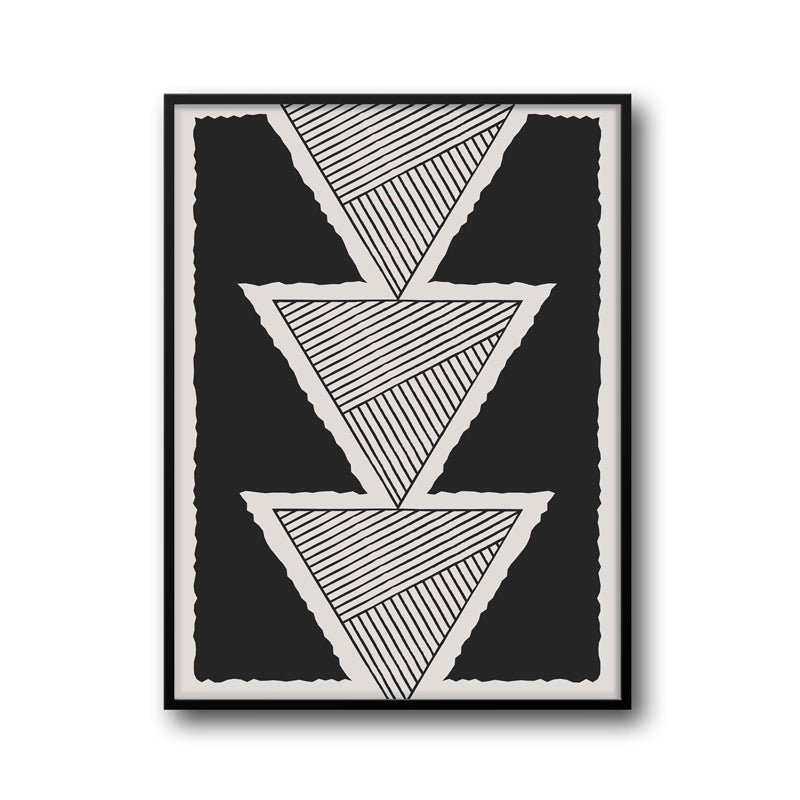 Wall Art & Paintings - Tranquil Prism Wall Art - Black Frame