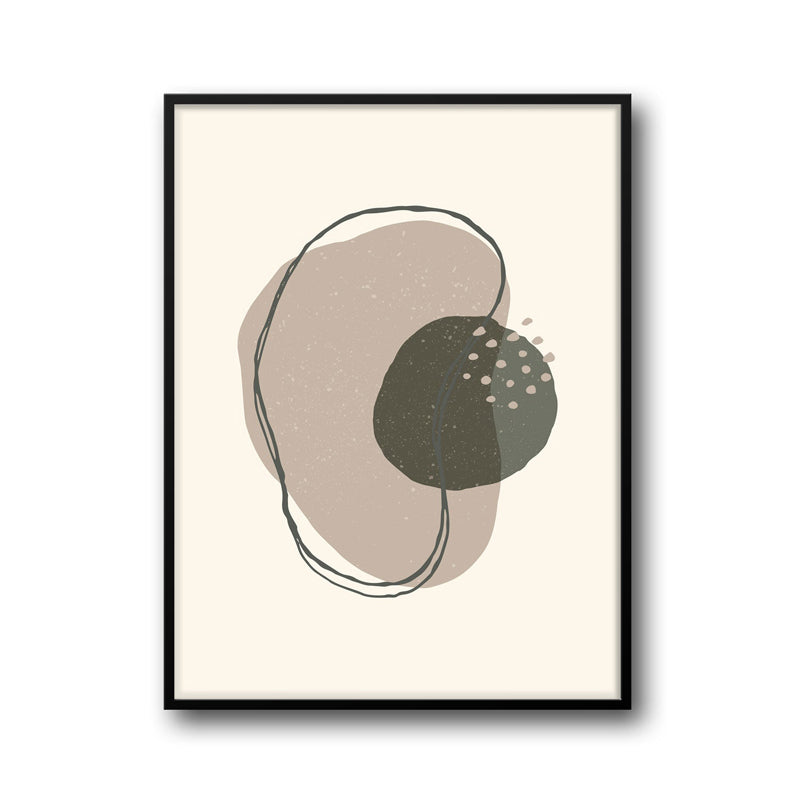 Wall Art & Paintings - Amoeba Wall Art - Black Frame