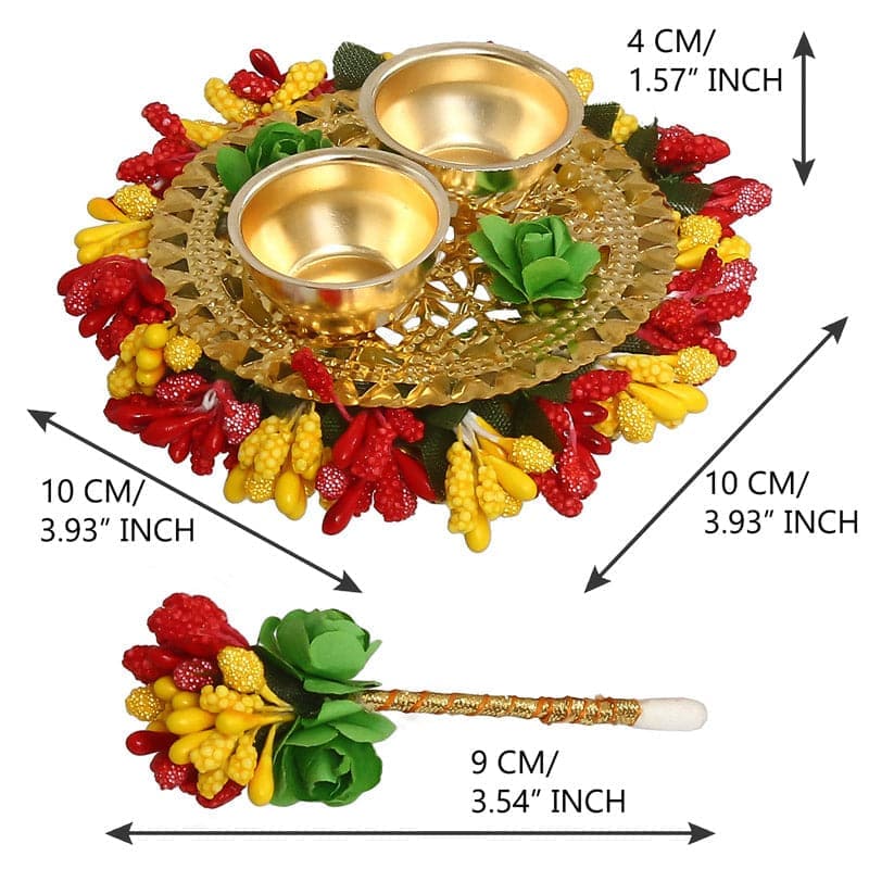 Buy Sumara Roli & Teeka Holder - Set Of Two Roli & Teeka Holder from Vaaree