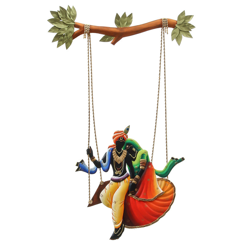 Wall Accents - Radha Krishna Liesure Wall Hanging