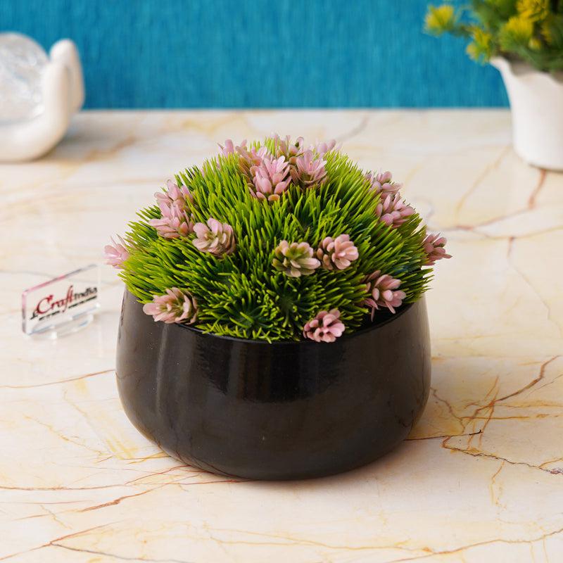 Buy Osca Round Planter - Black Pots & Planters from Vaaree