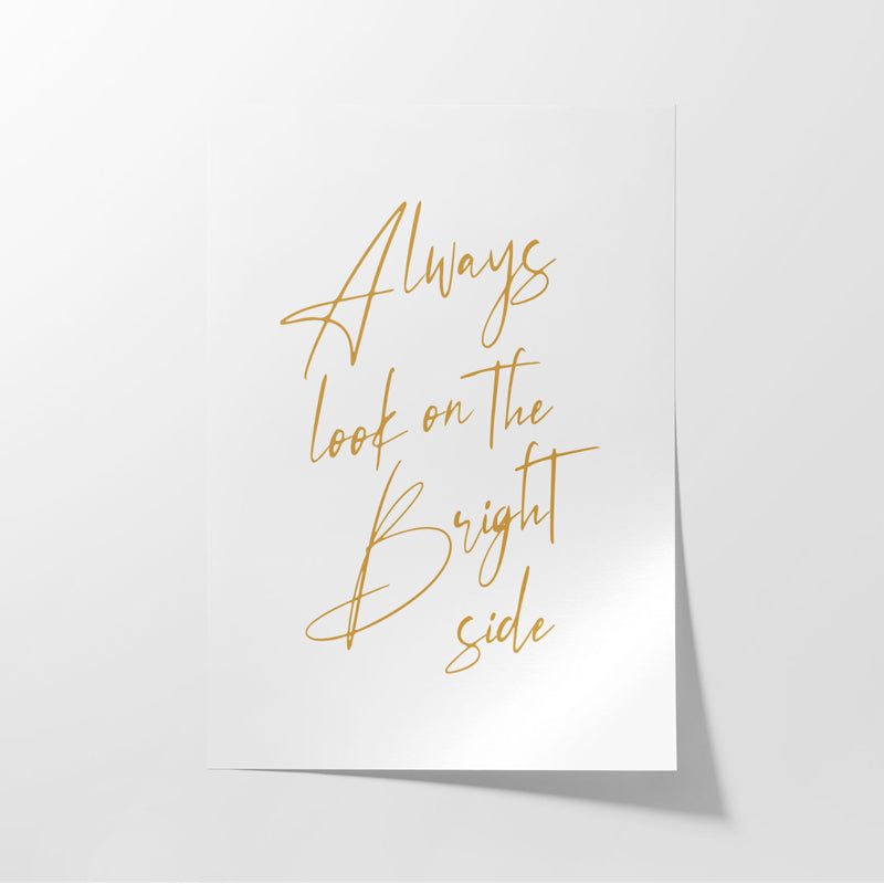 Buy Bright Side Wall Poster Wall Poster from Vaaree