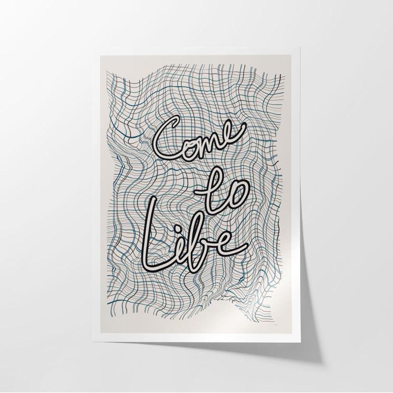 Buy Come To Life Wall Poster Wall Poster from Vaaree