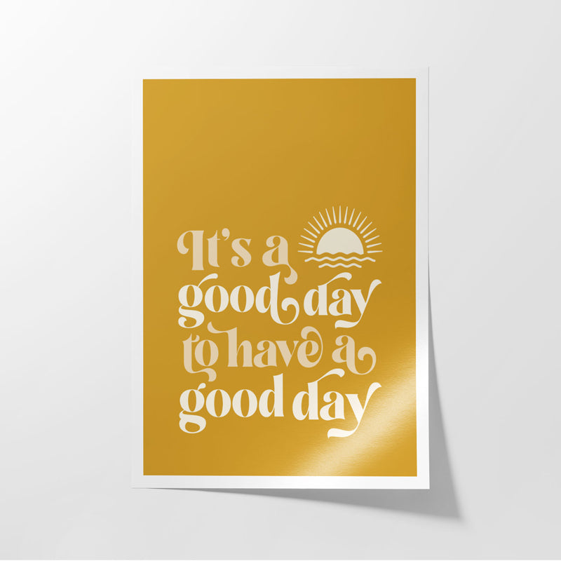 Buy Good Day Sunshine Wall Poster Wall Poster from Vaaree