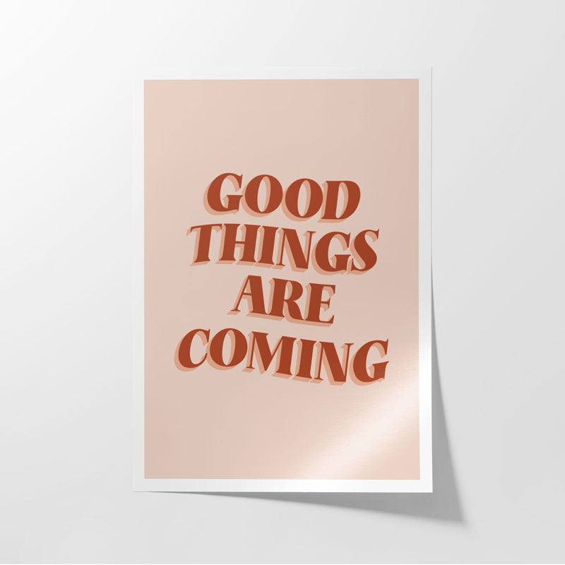 Buy Good Things Wall Poster Wall Poster from Vaaree