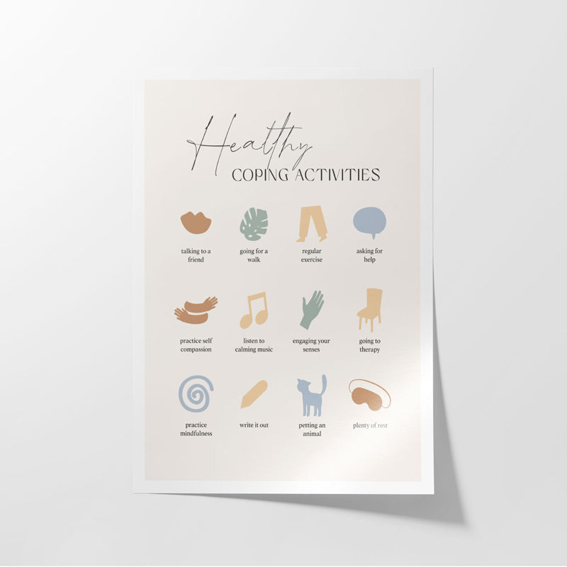 Buy Healthy Cope Wall Poster Wall Poster from Vaaree