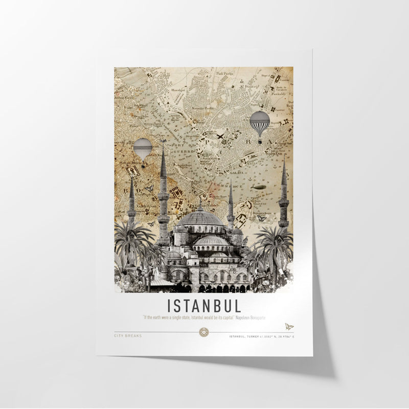 Buy Istanbul City Breaks Wall Poster Wall Poster from Vaaree