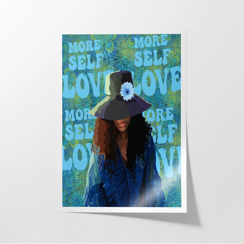 Buy More Self Love Wall Poster Wall Poster from Vaaree