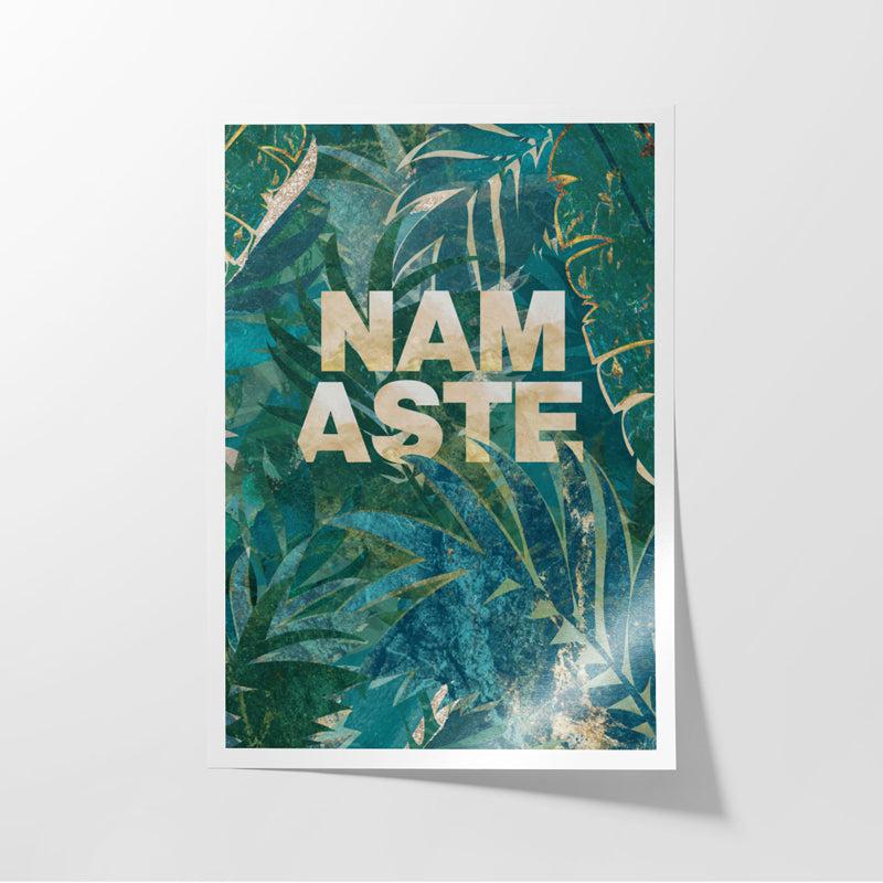 Buy Namaste Typography Wall Poster Wall Poster from Vaaree