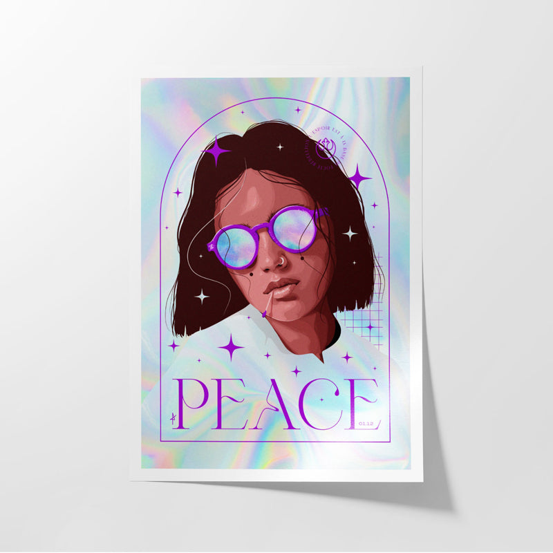 Buy Peace Wall Poster Wall Poster from Vaaree