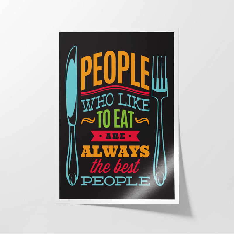 Buy Foodie Love Wall Poster Wall Poster from Vaaree