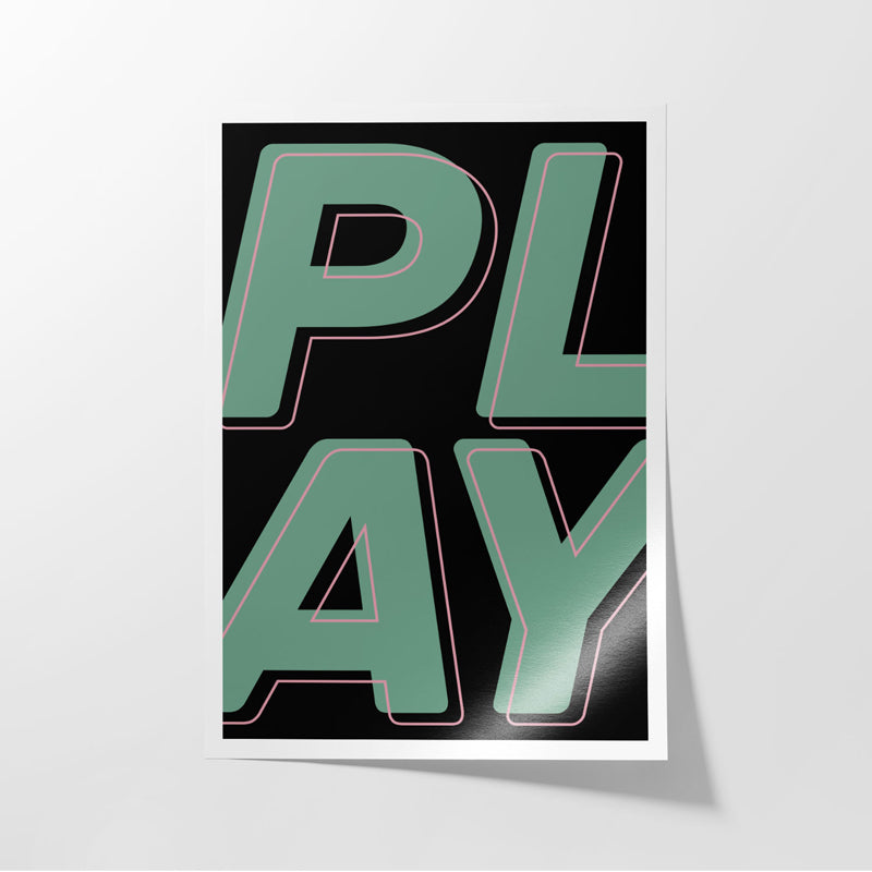 Buy Play Wall Poster Wall Poster from Vaaree