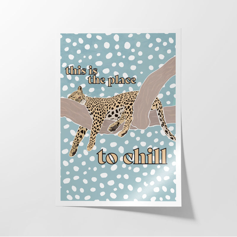 Buy This Is The Place To Chill Wall Poster Wall Poster from Vaaree