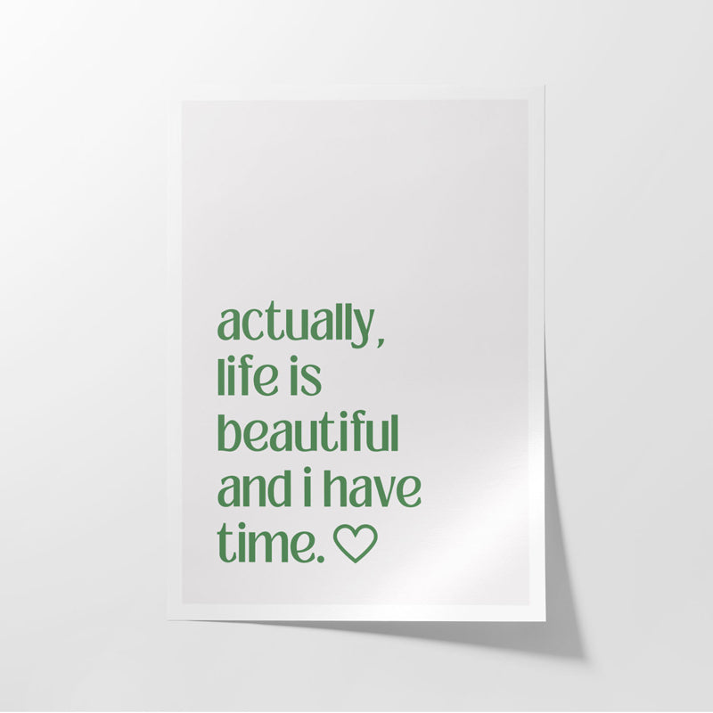 Buy Time Wall Poster Wall Poster from Vaaree