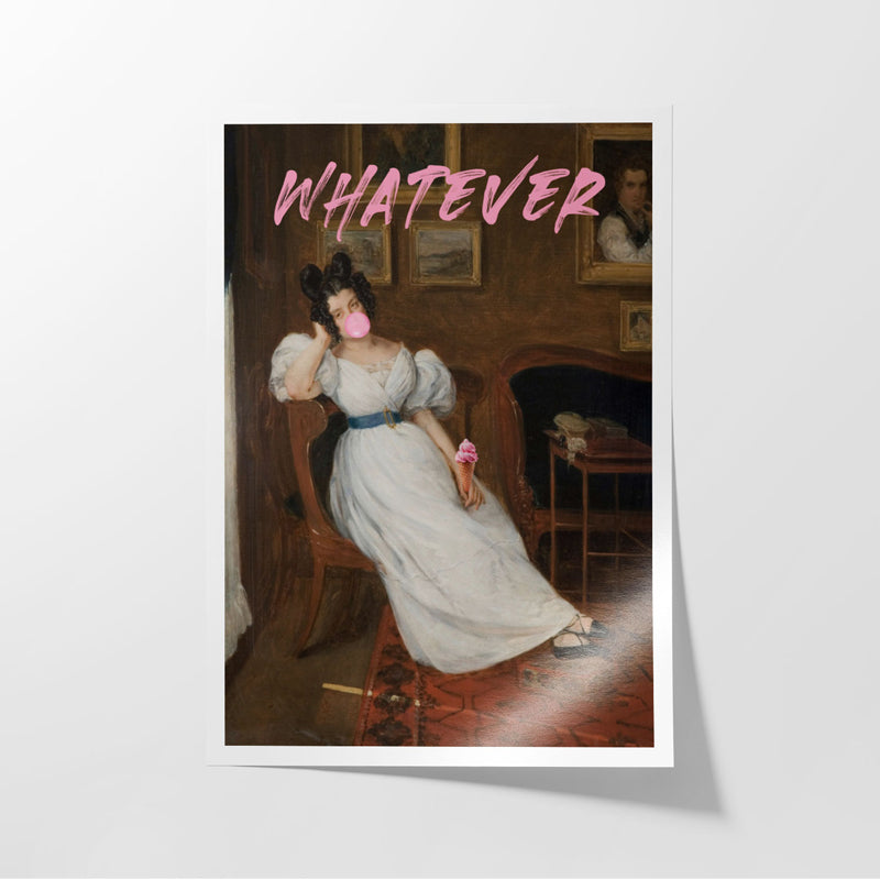 Buy Whatever Wall Poster Wall Poster from Vaaree