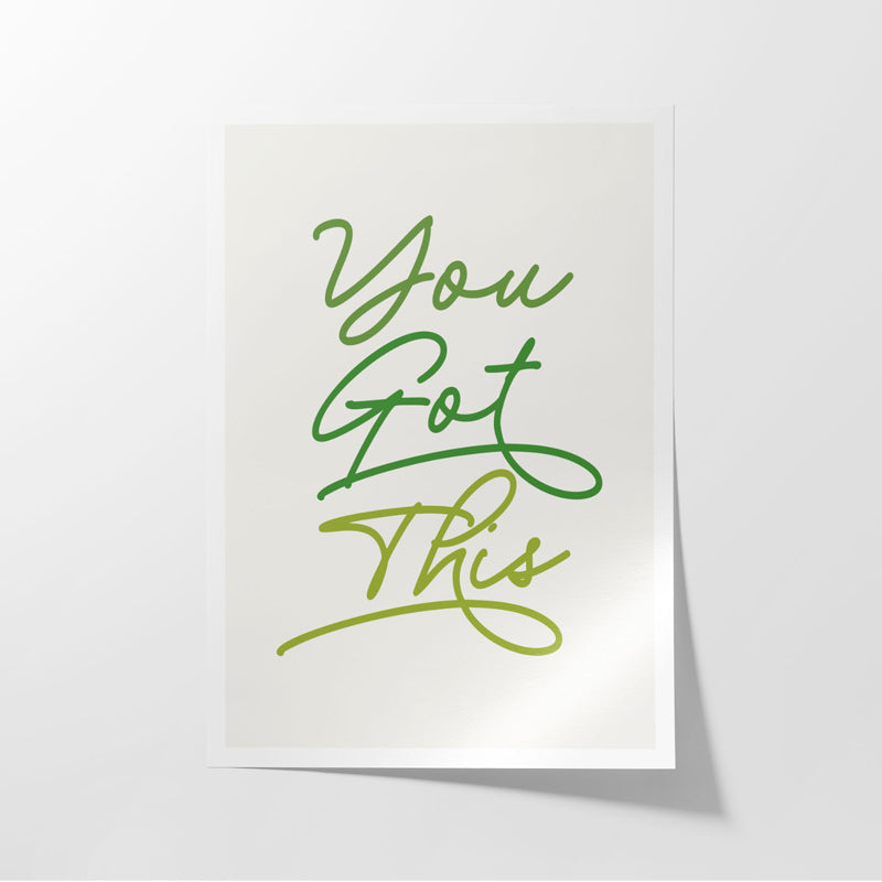 Buy You Got This Wall Poster Wall Poster from Vaaree