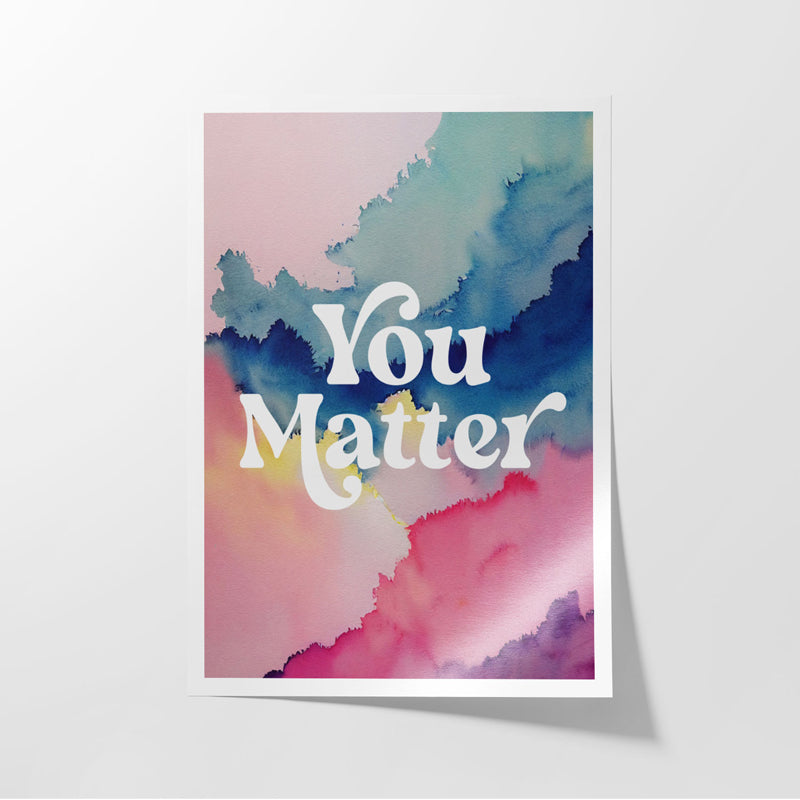 Buy You Matter Wall Poster Wall Poster from Vaaree