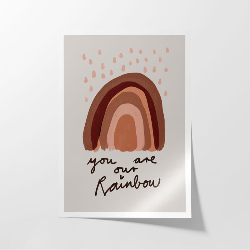 Buy You Are Your Rainbow Wall Poster Wall Poster from Vaaree