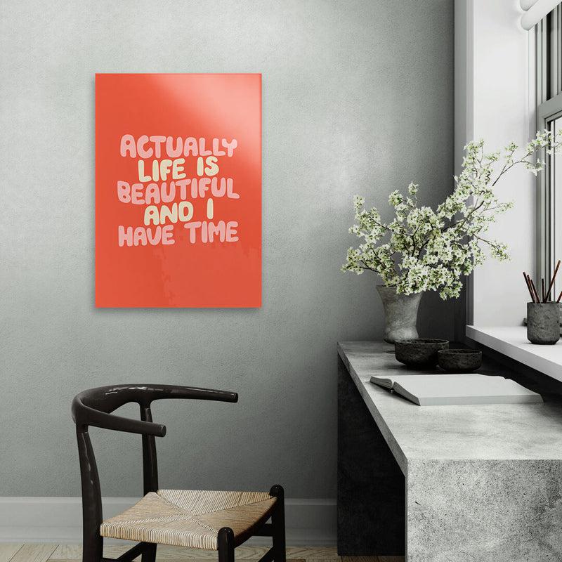 Buy I Have Time Wall Poster Wall Poster from Vaaree