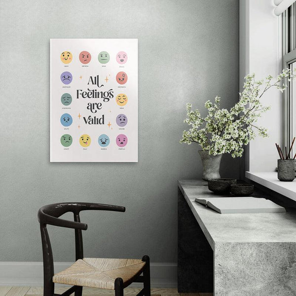 Buy Valid Emotions Wall Poster Wall Poster from Vaaree