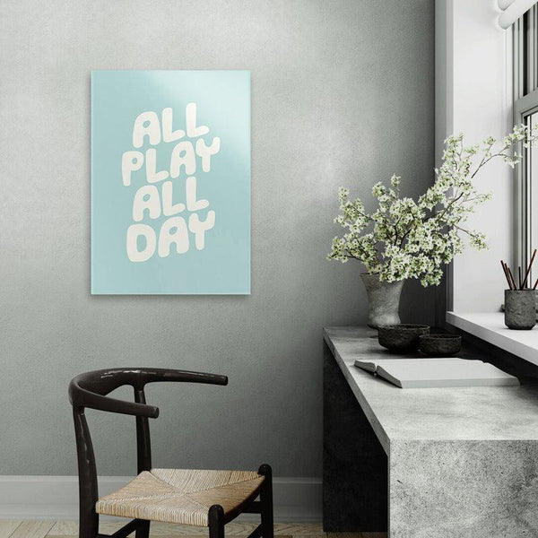 Buy All Play All Day Wall Poster Wall Poster from Vaaree