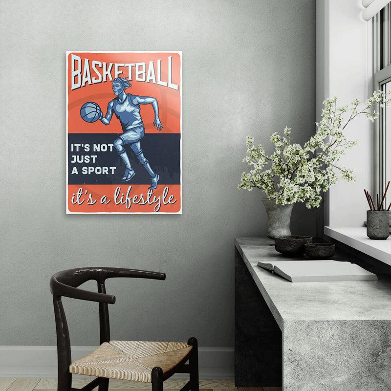 Buy Basketball Time Wall Poster Wall Poster from Vaaree