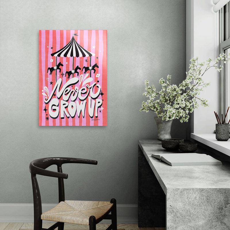 Buy Never Grow Up Wall Poster Wall Poster from Vaaree