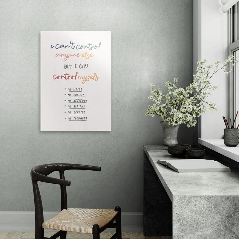 Buy Control Myself Wall Poster Wall Poster from Vaaree