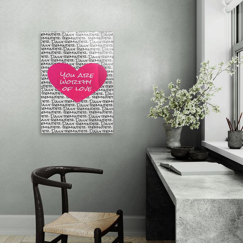 Buy You Are Worthy Of Love Wall Poster Wall Poster from Vaaree