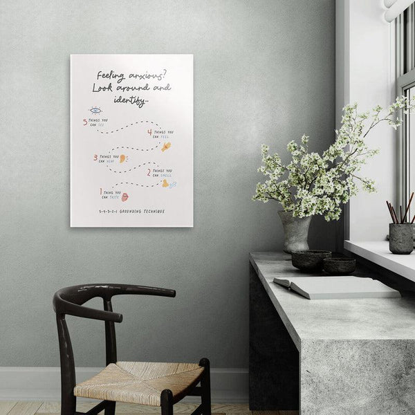 Buy Don'T Feel Anxious Wall Poster Wall Poster from Vaaree