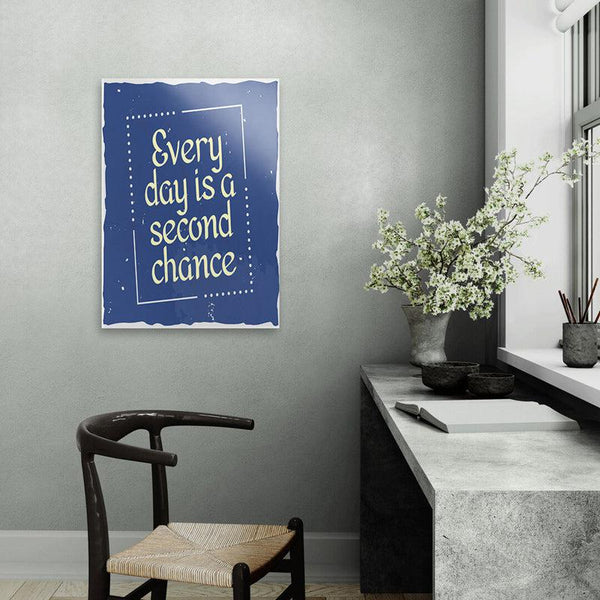 Buy Second Chance Wall Poster Wall Poster from Vaaree